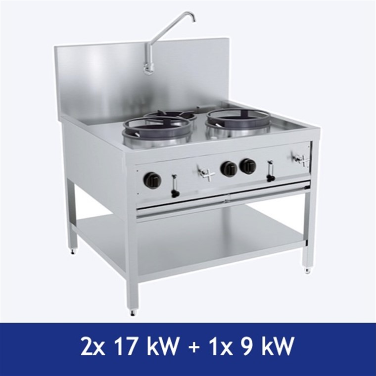 Combisteel woktafel 7178.1205